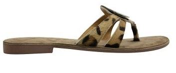 animal print sandal
