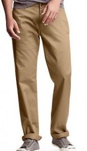gap classic khaki pants