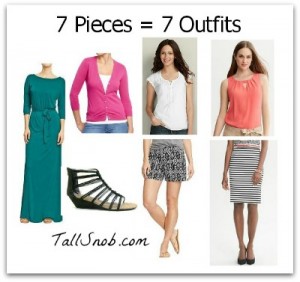 7 tall outfits