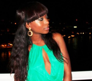 tall green maxi dress