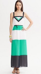 tall colorblocking dress