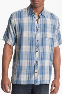 tommy bahama plaid tall shirt