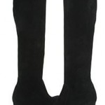 women's tall black boots