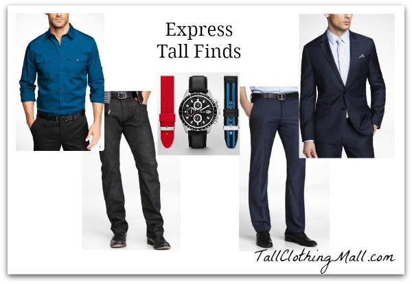 express tall men clothing