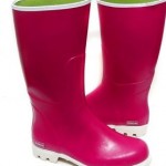 Women's large size rain boots