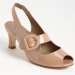 Nude colored dress shoes