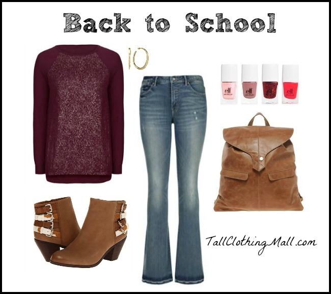 back to school tall girl outfit