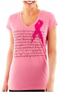 breast cancer awareness t-shirt