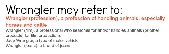 wrangler definition