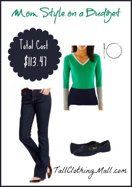 tall mom style on a budget