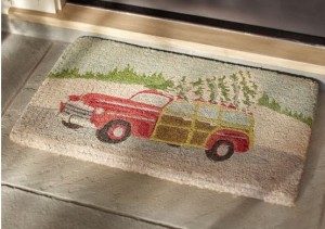 woody car floor mat