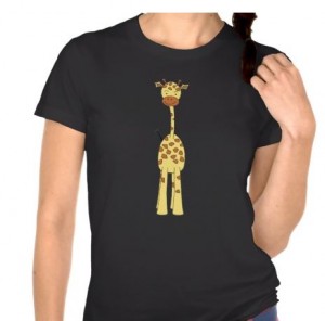 giraffe t-shirt