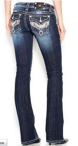 miss me rhinestone jeans 34" inseam