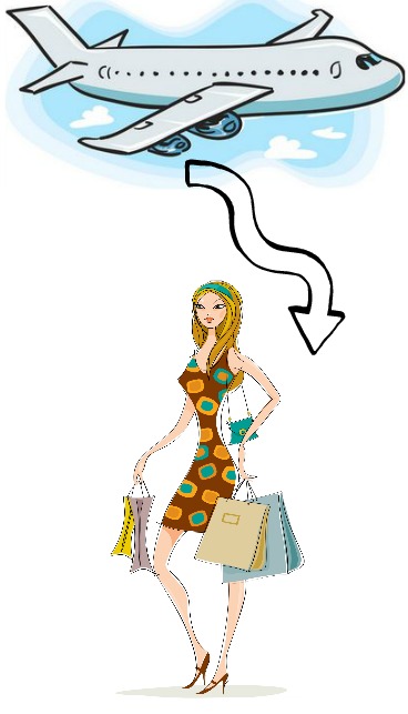 tall clothing mall shopping trips