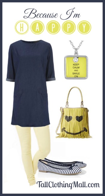 because I'm happy tall outfit