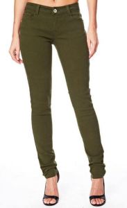 green tall jeggings
