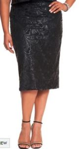 plus size pencil skirt on slae