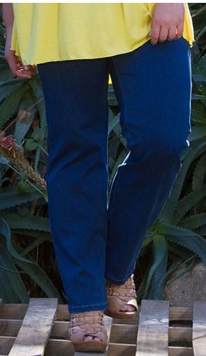 plus size jeans 3" inseam
