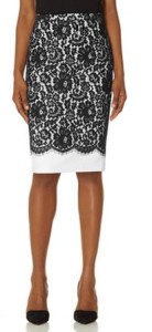 tall lace skirt