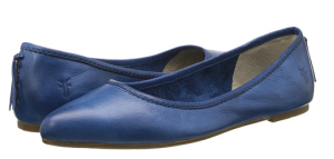 size 12 blue ballet flats