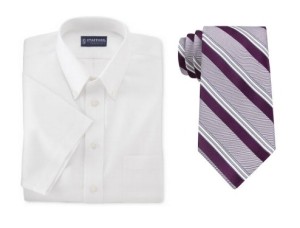 men's tall white shirt short sleeve