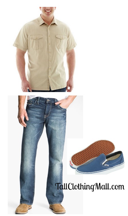 cool tall outfit mens
