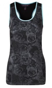 floral tall tank top