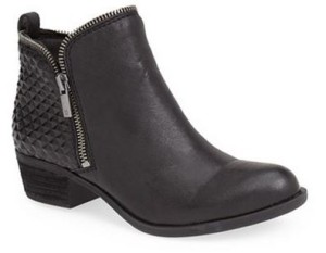 women's black booties size 12