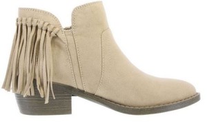 fringle ankle booties