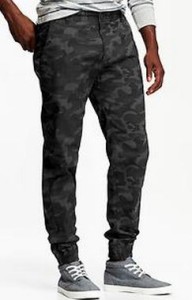 camo tall joggers