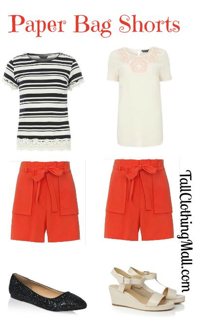 tall paper bag shorts