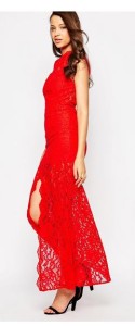 tall lace maxi dress