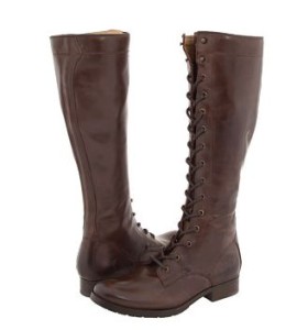 lace up tall boots