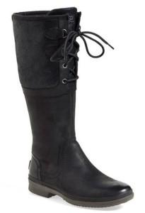 ugg tall black boots