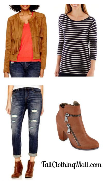 tall fringe jacket and outfit