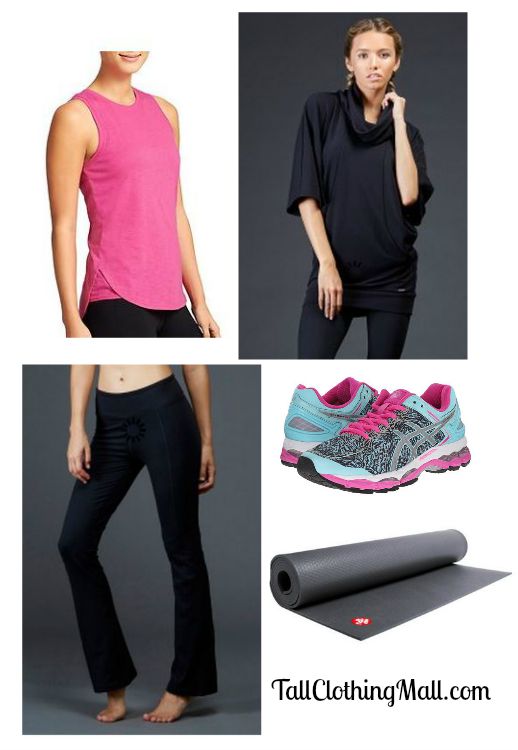 tall yoga outfit