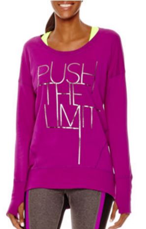 plus the limit tall sweatshirt
