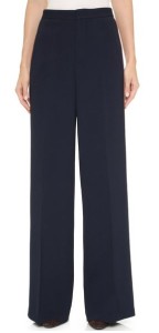 wide leg tuxedo pants