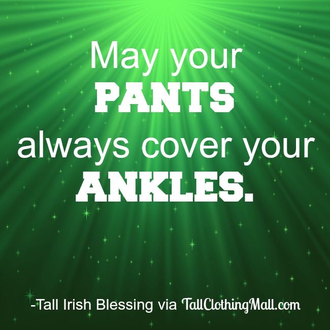 tall irish blessing