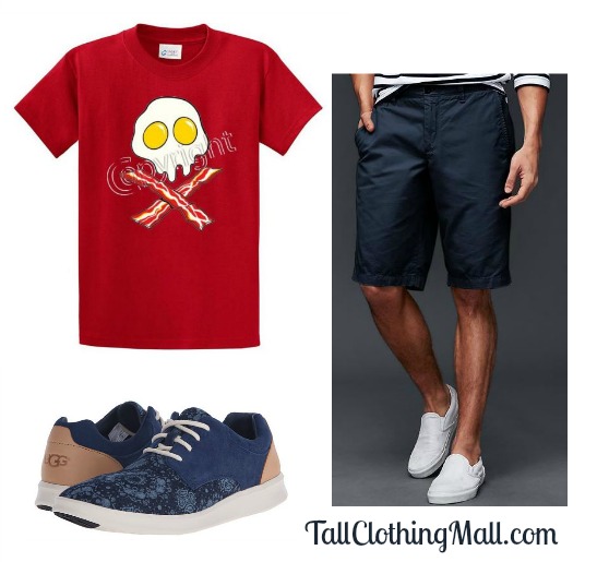 men's tall t-shirt quirky