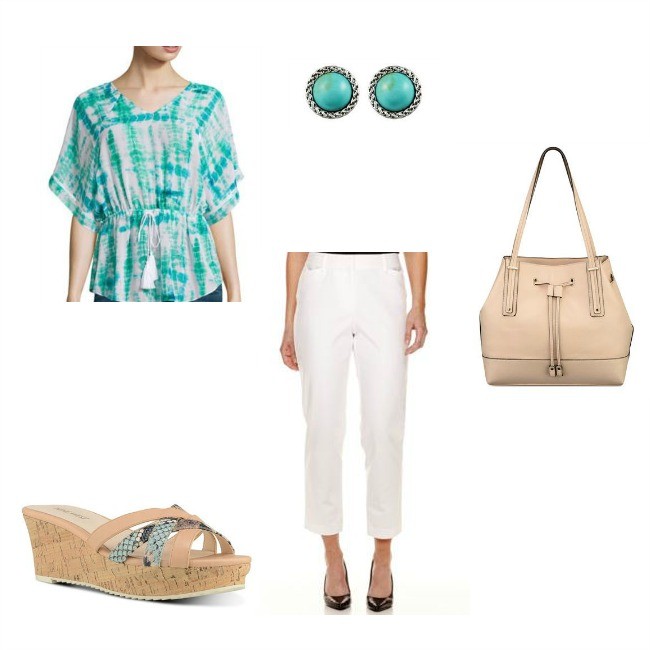 tall cinched waist blouse