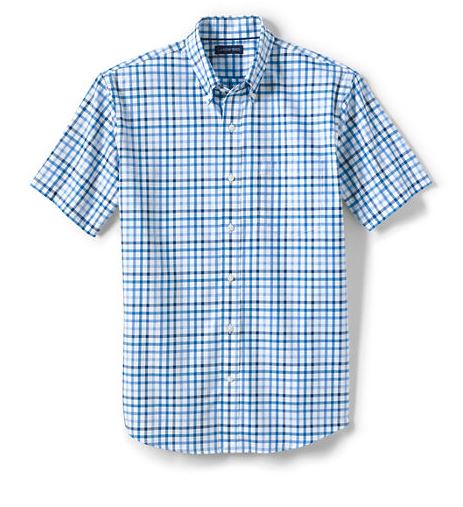 men;s wrinkle free short sleeve shirt