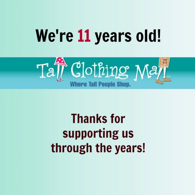 tall clothing mall turns 11