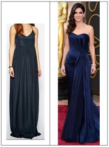 blue tall maxi dress