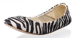 zebra flats on sale