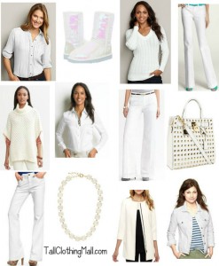 winter whites for tall women
