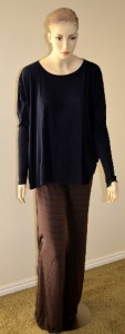 women's long lounge pants striped
