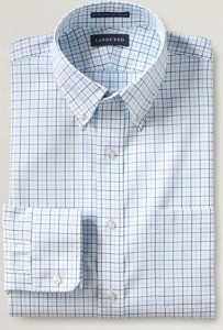 windowpane men's tall dress shirt