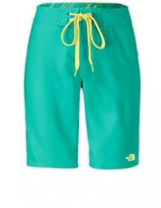 green women's board shorts
