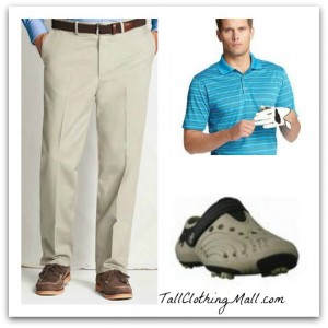 men's tall golf outfit tall khaki pants